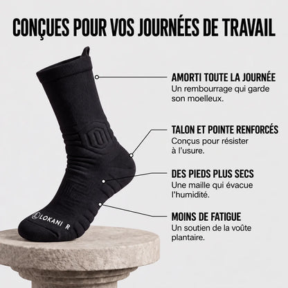 Chaussettes de travail en bambou