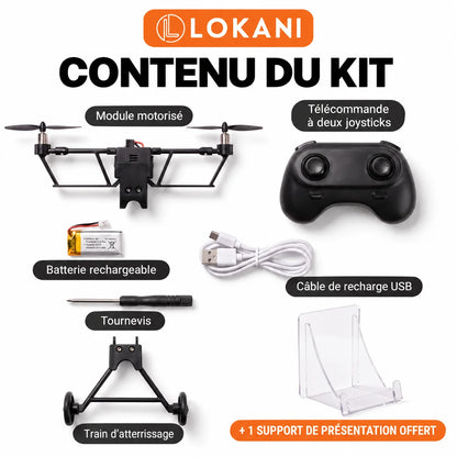 Avion en papier télécommandé