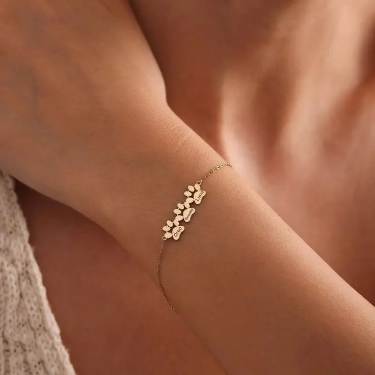Bracelet Personnalisé aux Prénoms de vos Animaux