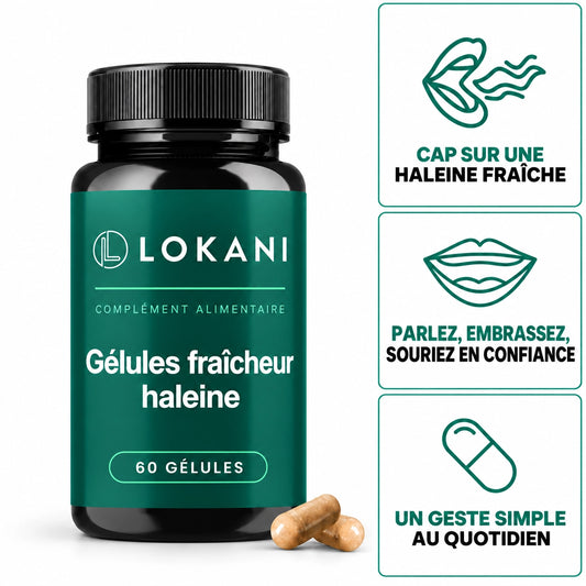 Gélules fraîcheur haleine à la chlorophylle