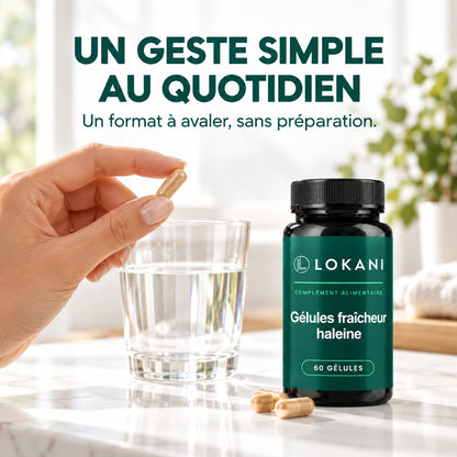 Gélules fraîcheur haleine à la chlorophylle